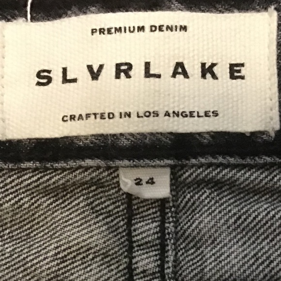 SLVRLAKE Grace jeans in Many Moons 24 - Picture 7 of 8